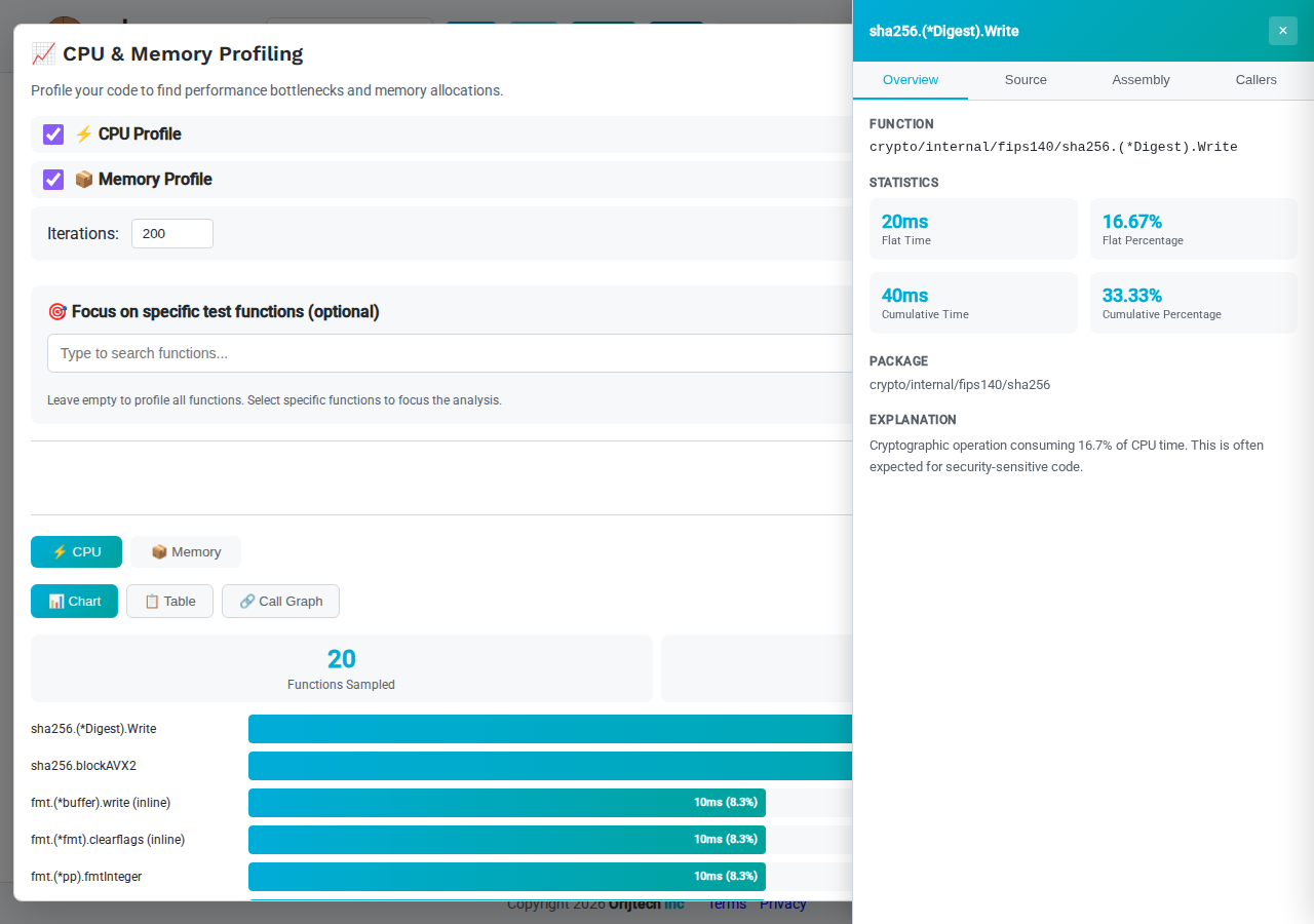 Symbol analysis with timing